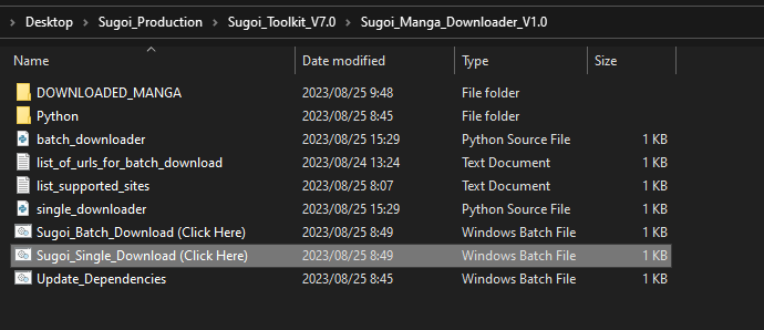 Sugoi Manga Downloader Guide